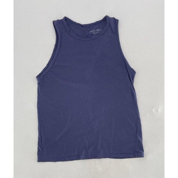 Alex Mill Blue Sleeveless Kate Tank Top Size M,‎ 100% Cotton, USA, Normcore - Picture 3 of 8